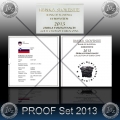 PROOF SET (10 kovancev) SLOVENIJA 2013