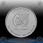 1oz IZRAEL "Jerusalem - City of Peace" 2014