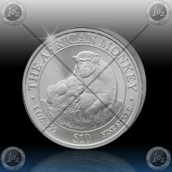 1oz SOMALIJA (OPICA) 2003