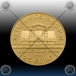 AVSTRIJA 1/4 oz (25 EVRO) Philharmonik 2002